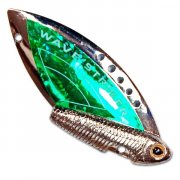 Блесна-цикада Kosadaka Wave Striker 10г Silver/Green
