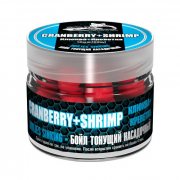 Бойлы тонущие Sonik Baits Sinking Cranberry-Shrimp(Клюква-Креветка) 14мм 90мл