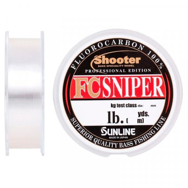 Леска флюорокарбоновая Sunline FC Sniper Shooter 100м 14lb