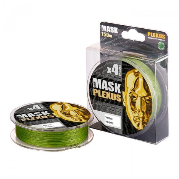 Леска плетеная Akkoi Mask Plexus X4 150м Green (0,14мм)