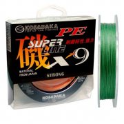 Леска плетеная Kosadaka Super Line PE X9 150м (0,14мм) Dark Green
