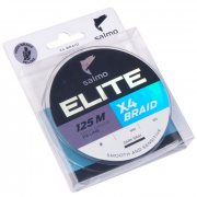 Леска плетеная Salmo Elite X4 Braid 125м 0,14 (Dark Gray)