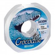 Леска зимняя монофильная Jaxon Crocodile Winter 50m 0,12мм