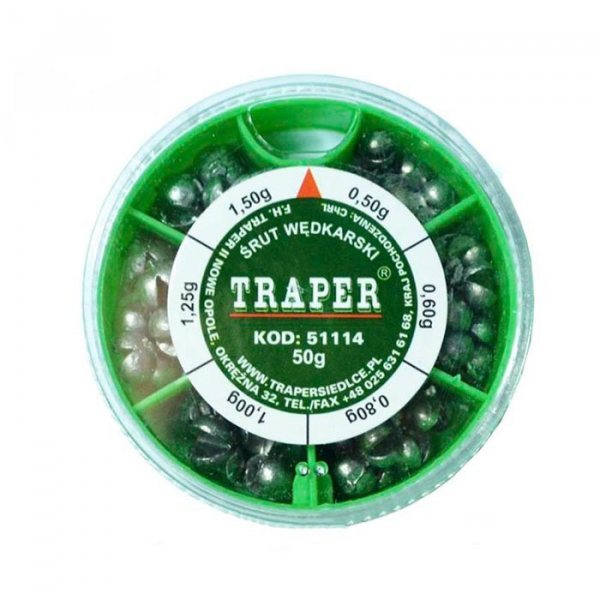 Набор дроби Traper (крупная 50 гр)