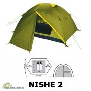 Палатка 2-х местная Tramp Nishe 2