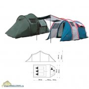 Палатка туристическая 5-местная Canadian Camper Tanga 5 Royal