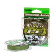 Плетеная леска Sunline New Super PE 150м #0,4/4lb (Dark Green)