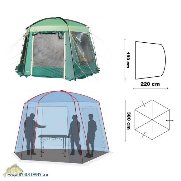 Тент-шатер Canadian Camper Expedition (цвет Woodland)