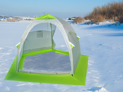 Зимняя трехместная палатка для рыбалки Лотос 3 Универсал